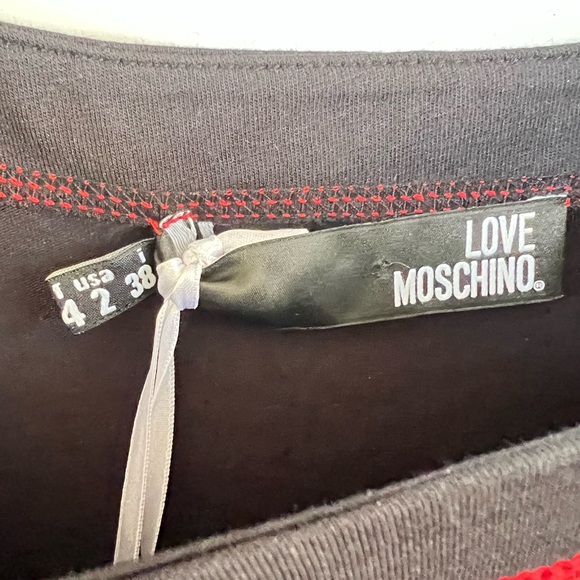 NWT! Love Moschino Short A-line Dress - Picture 8 of 10